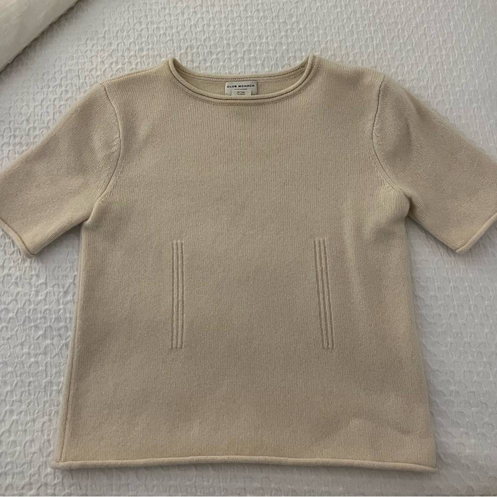 Cashmere tee